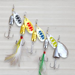 Набір блешень обертових Weida, 5шт/уп, 7,0г